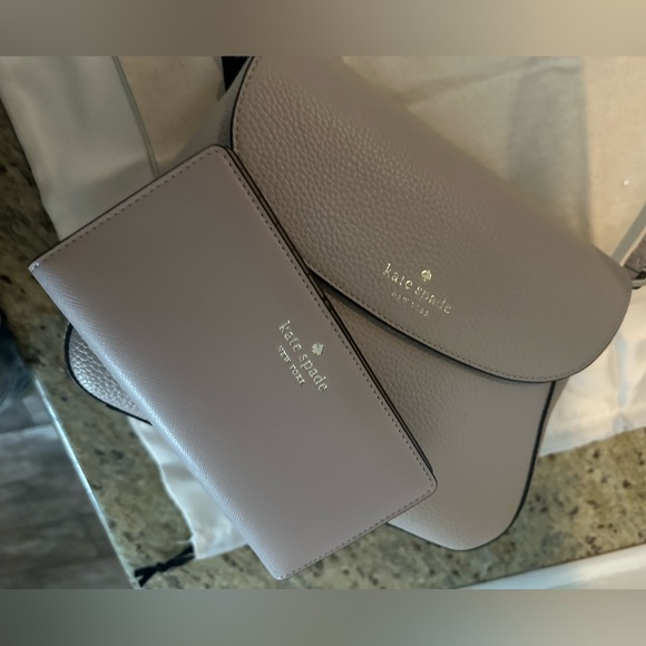 New Kate Spade leslie leather crossbody  bag and wallet - Picture 13 of 13